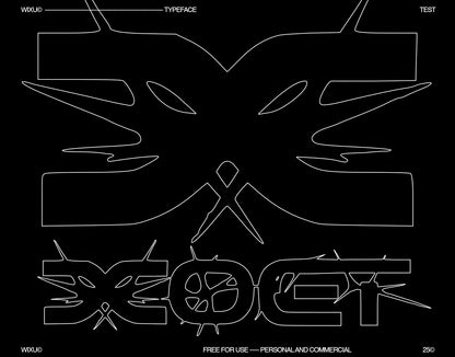 Wixu - Free Y2k Typeface| Züli