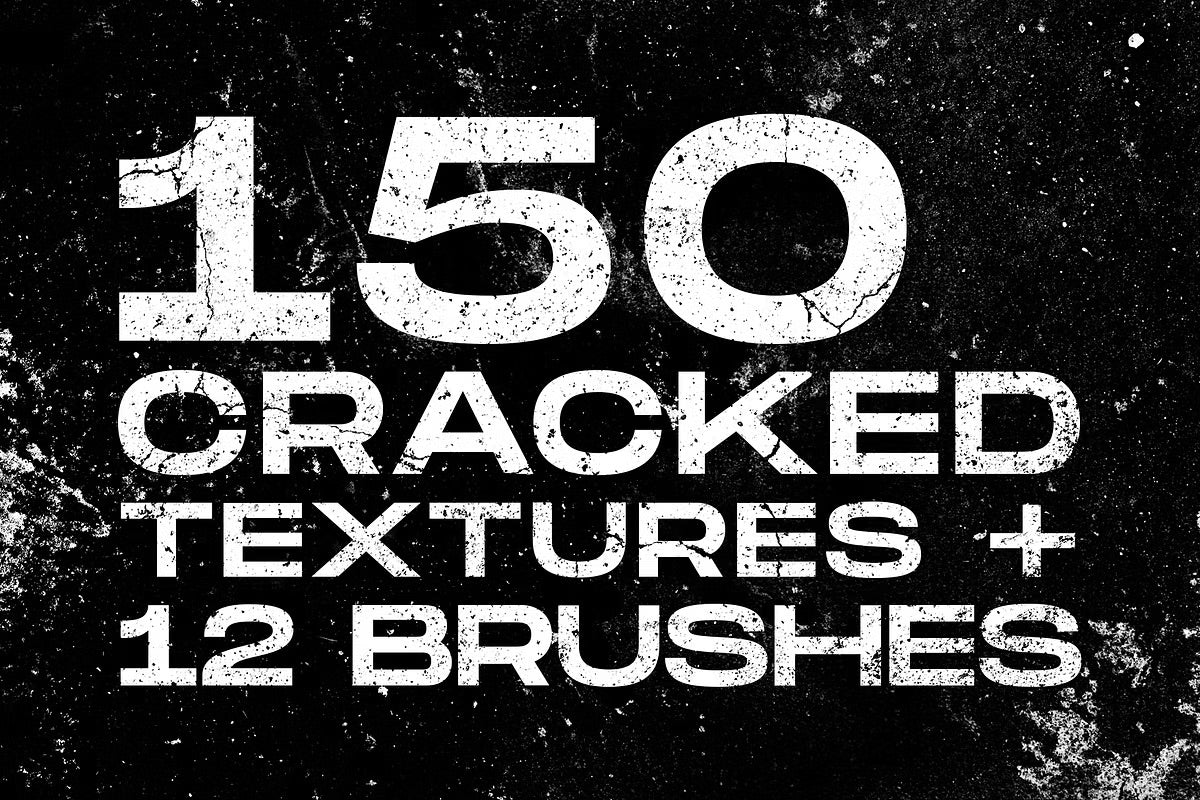 +150 Cracked Textures [By Visual Fear]