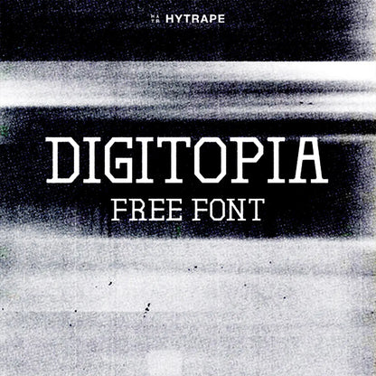 DIGITOPIA FONT (FREE) HYTRAPE