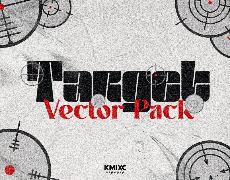 Aperçu principal de Target Vector Pack, ressource Mockups par KMIXC