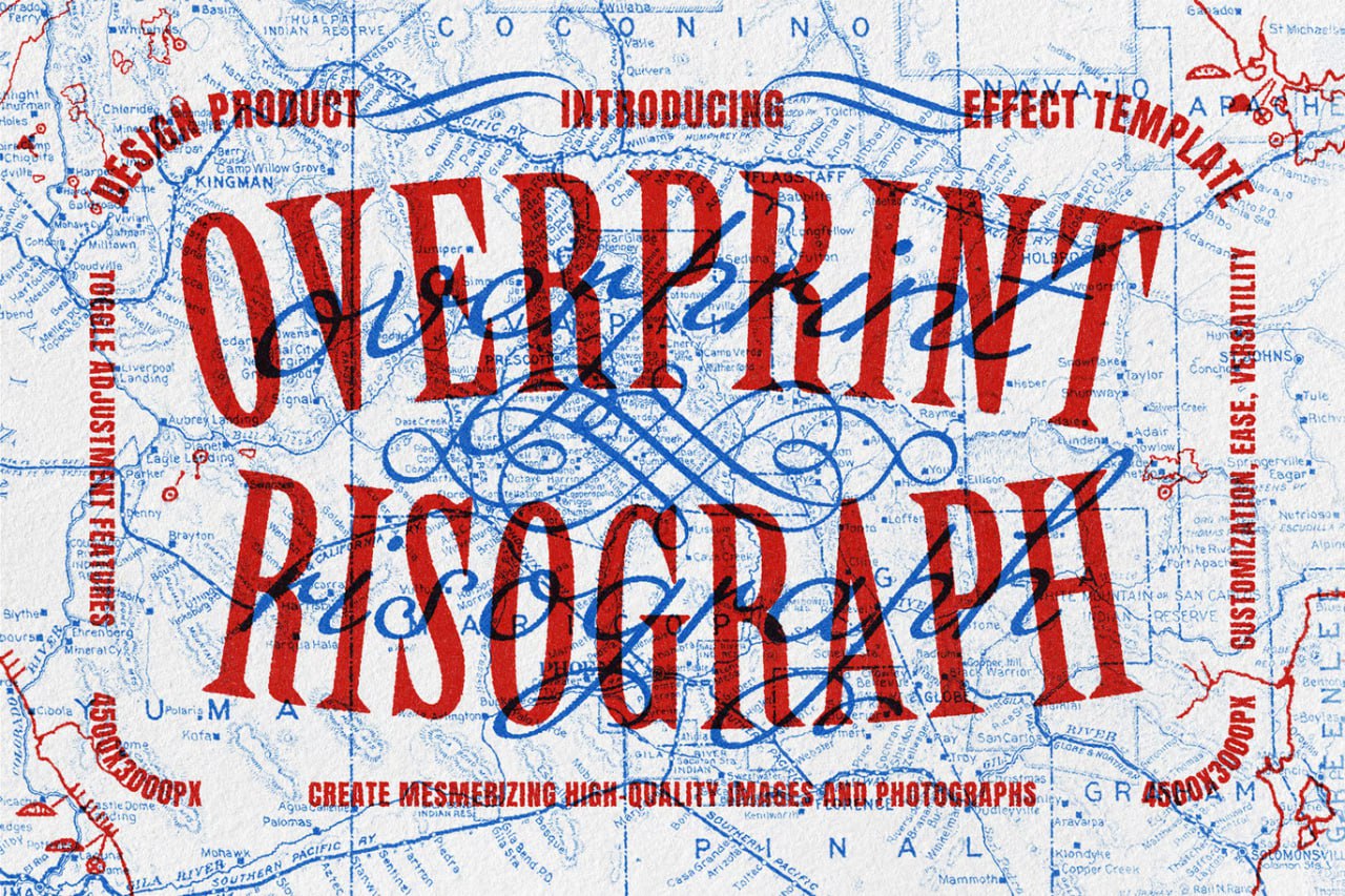 Risograph Vintage Overpint