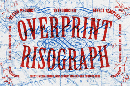 Risograph Vintage Overpint