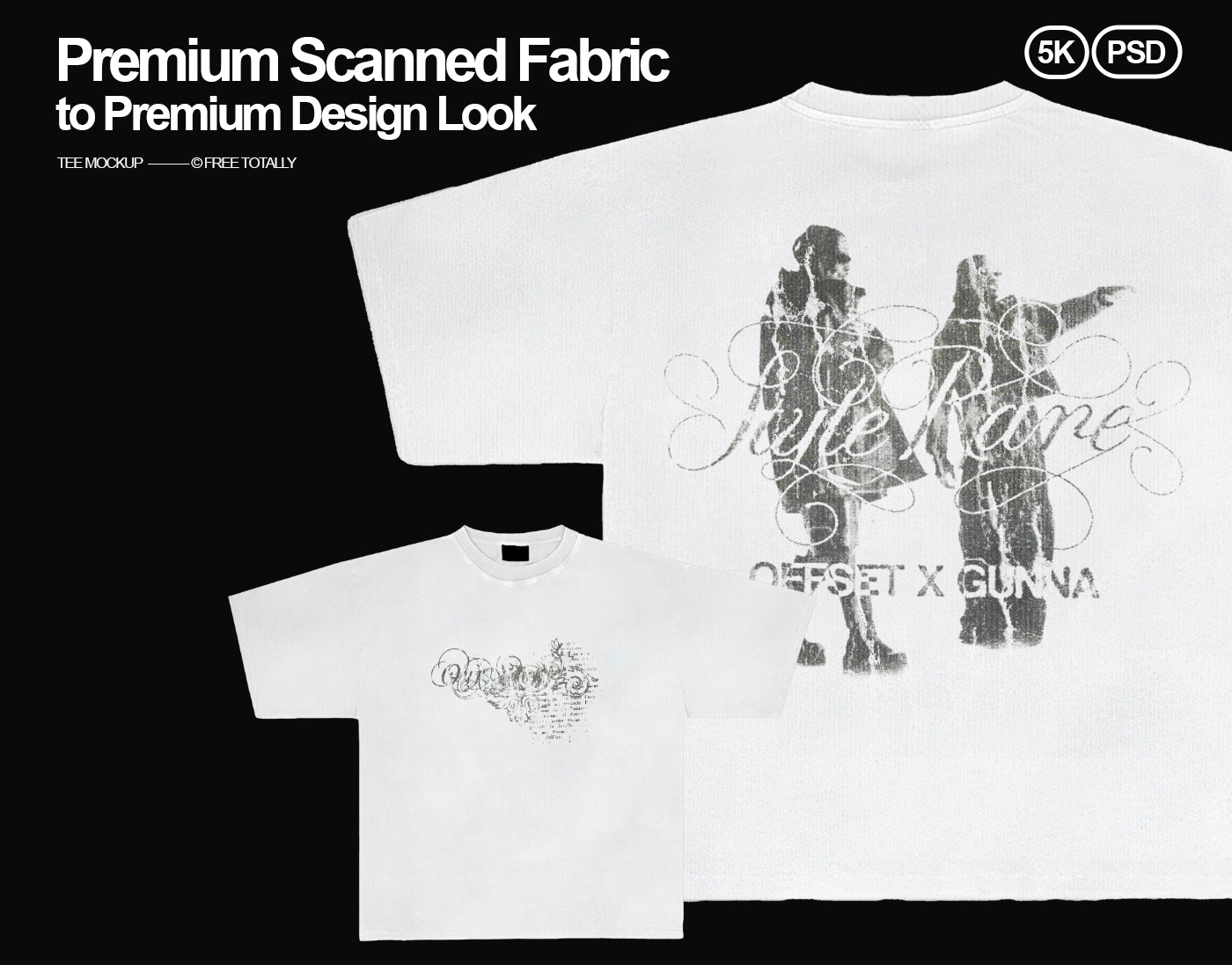 Free Tee Mockup 5K [By Züli]