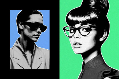 Cutout Risoprint Photo Effect