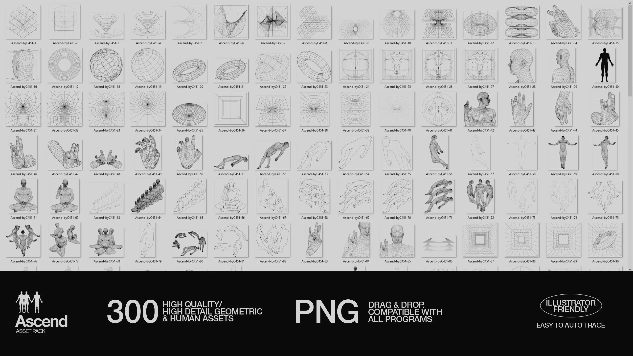 +300 Ascend Geographic & Assets Pack