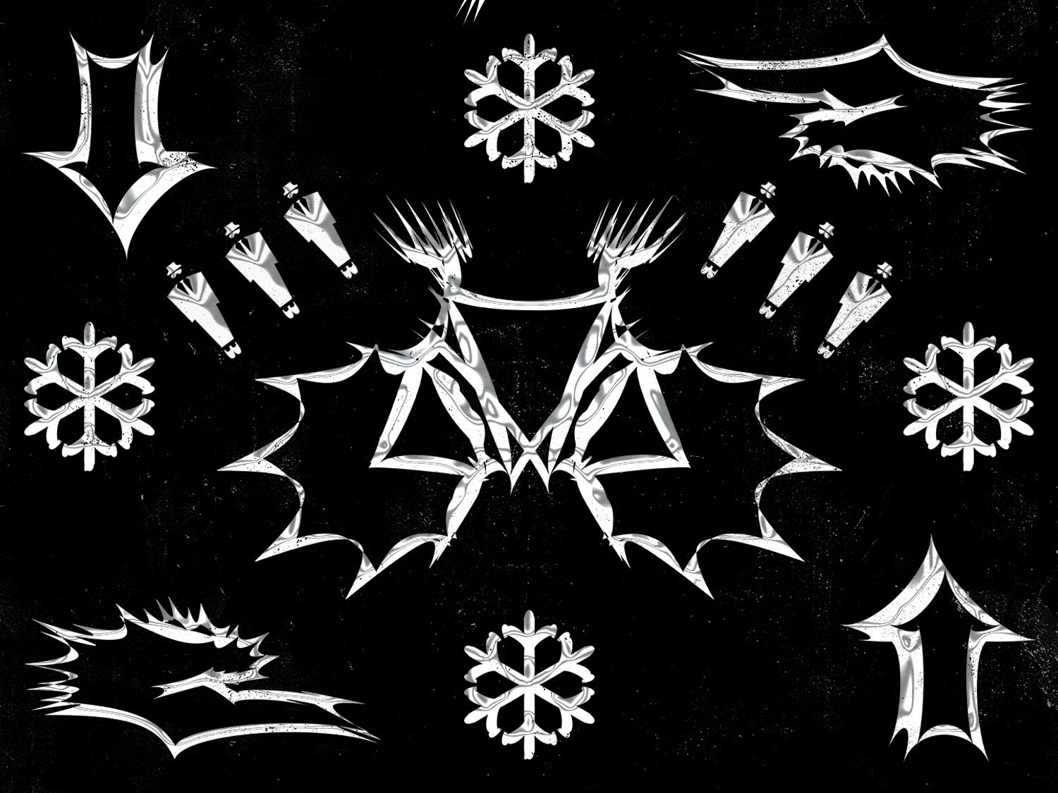 +900 Wingding Shapes Pack