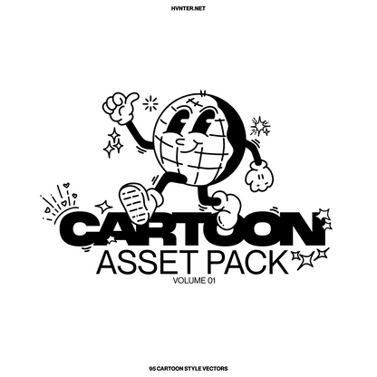 +95 Cartoon assets pack [By HVNTER]