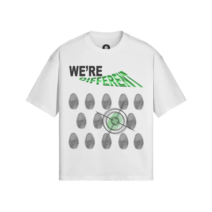 TEE SHIRT "We're Different" [BY OldPiece]