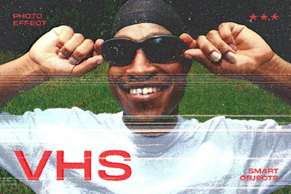 VHS Retro Photo Effect