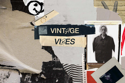 Vintage Vibes / Collage Art